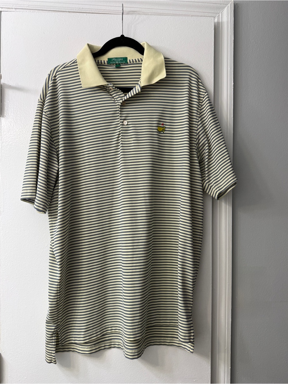 Peter Millar Masters Striped Golf Polo